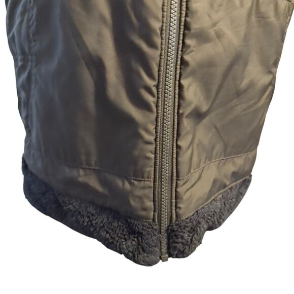 Women's Patagonia Los Gatos Hooded Quilted Blue & Gray Vest Reversible Sz Small - Picture 4 of 12